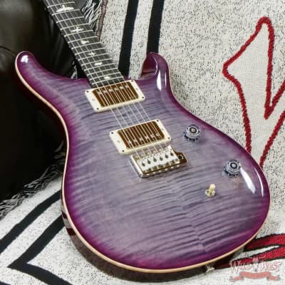 Paul Reed Smith PRS Wild West Guitars Special Run CE 24 Painted Black Neck 57/08 Covered Pickups Faded Grey Black Purple Burst 7.60 LBS image 6