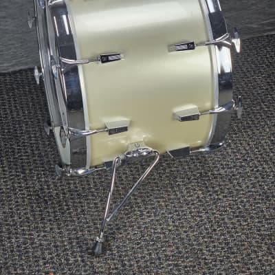 Sonor Phonic Shell Pack 10x8, 12x8, 14x10, 16x16, 22x14 Late 1980s - White image 2