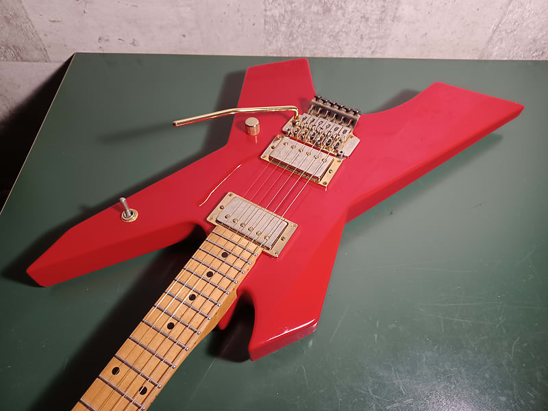 ESP Killer Guitars Rebellion Red Loudness Akira Takasaki Star shape