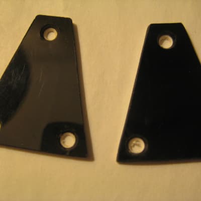 No Name 2 Truss Rod Covers Vintage 1980's image 2