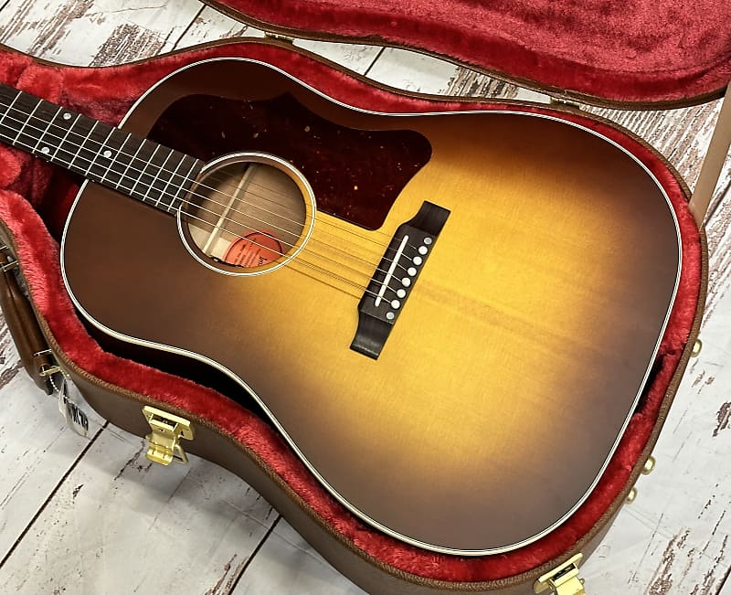 Gibson J-45 Faded 50s Vintage Sunburst Satin New Unplayed Auth Dlr 3lb 15oz  #002
