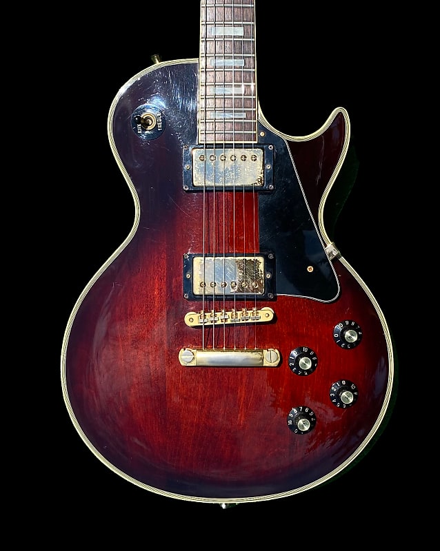 Greco Super Real Les Paul CUSTOM 80年 日本製 Greco Super Power Les Paul Custom 1980 Violinburst Made in