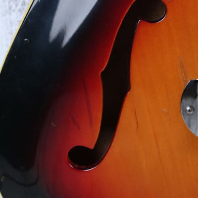 Mosrite Vintage 1960's S#0021 Combo Mark X Ventures Style Electric Bass Guitar w Case image 5