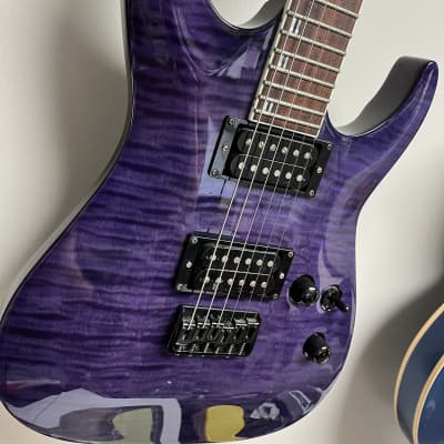 ESP LTD H-200 FM 2020 - Present - See Thru Purple image 8