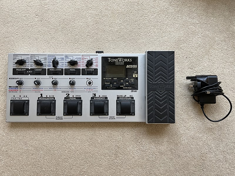 ToneWorks AX1500g 2001 Grey/Silver Reverb