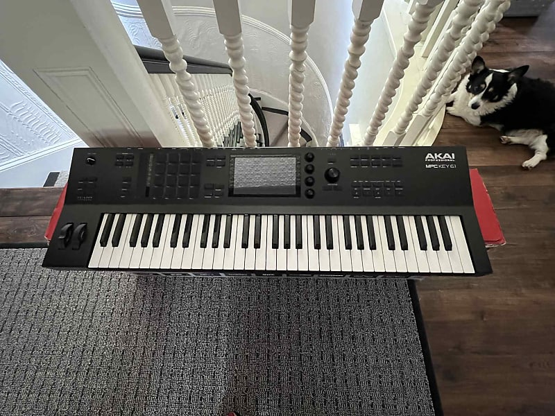 Akai MPC Key 61 Standalone Workstation Synthesizer 2022 - Present - Black image 1