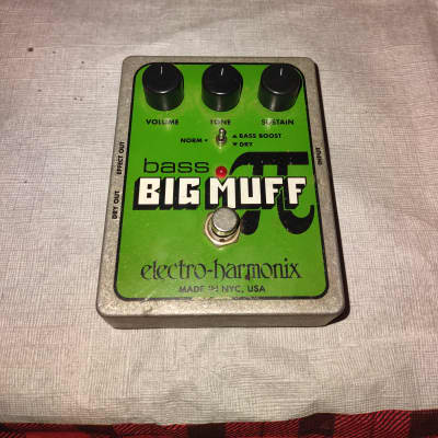 Electro-Harmonix Bass Big Muff Pi Fuzz Pedal | Reverb