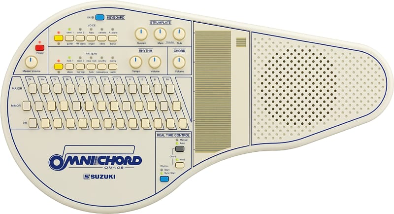 New Suzuki OM-108 Omnichord Digital Chorded Synthesizer