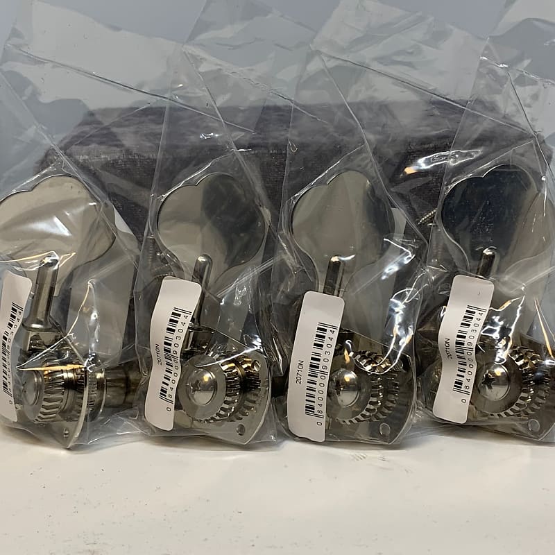 Hipshot HB7 20710N Bass Tuning Machines (set of 4) Nickel Reverb