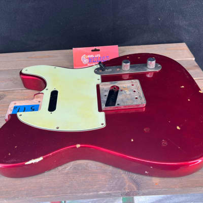Real Life Relics Tele® Telecaster® Body Aged Candy Apple Red #2 image 3