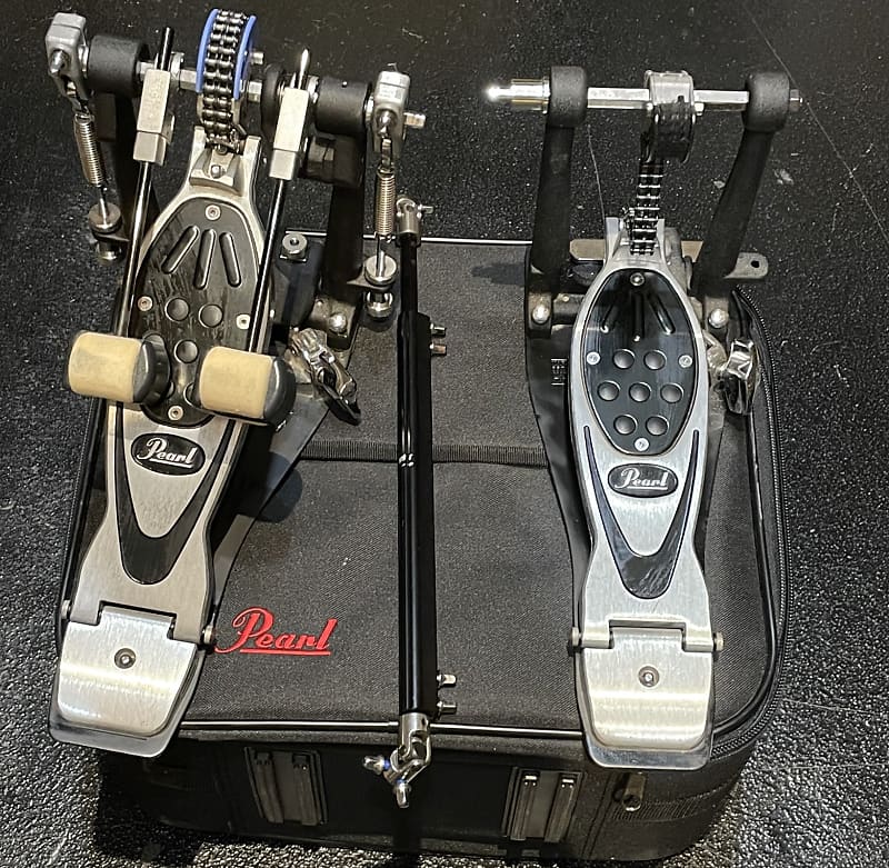 Pearl Lefty Power Shifter Eliminator Double Pedal Used 