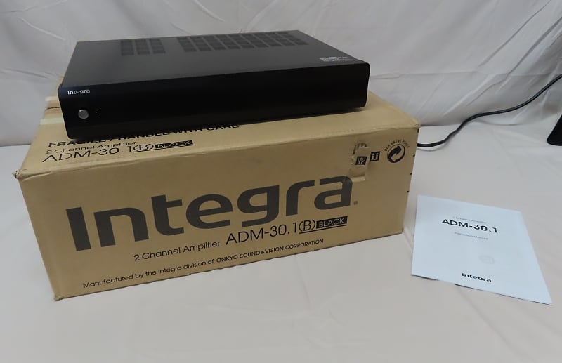 Onkyo Integra ADM-30.1 Stereo Amplifier - 40 Watt Amp with Original Box (B)