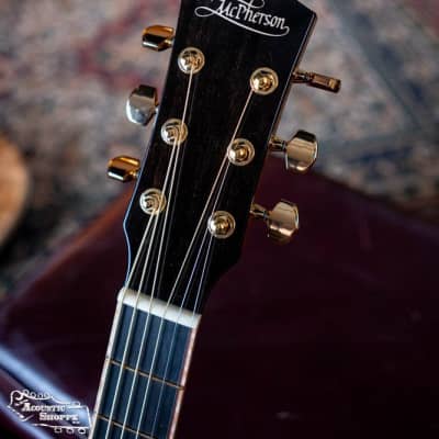 McPherson MG 4.5 Custom Sitka/Flamed Honduran Mahogany Cutaway Acoustic Guitar w/ LR Baggs Pickup #2707 image 7