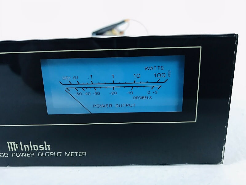 McIntosh MPM4000 Power Output Meter w/ All new Led lights | Reverb