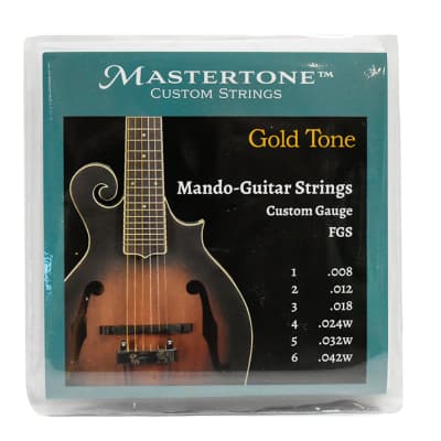 Gold Tone OMS Bronze Wound Octave Mandolin Strings, Full Set