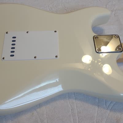 Squier by Fender Stratocaster Electric Guitar w/Fender Lace Sensors & EMG SPC - Made In Japan - 1980s image 20