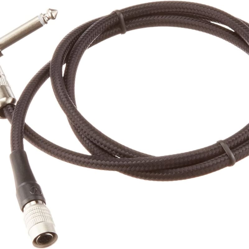 Audio-Technica AT-GRcH Guitar Input Cable With 4-Pin CH-type Connector For  Wireless