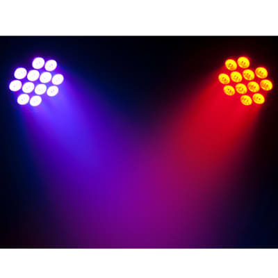 Chauvet DJ SlimPAR T12 BT LED RGB Bluetooth Wireless Wash Par Effect Light image 13