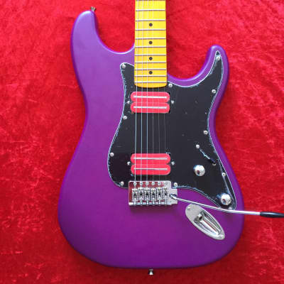 Martyn Scott Instruments Custom Built Partscaster Guitar in Matt Purple image 4