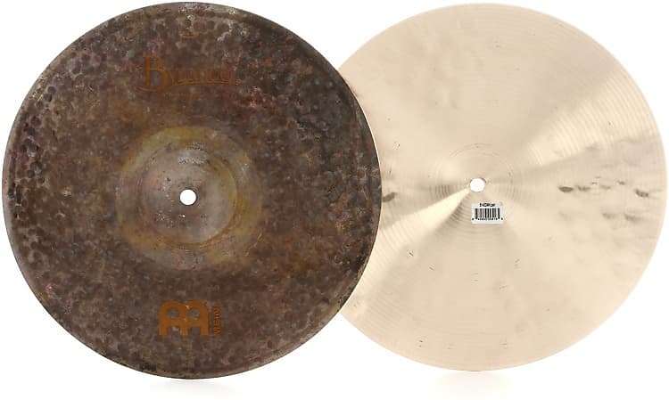 Meinl Cymbals 14 inch Byzance Extra Dry Medium Hi-hat Cymbals image 1