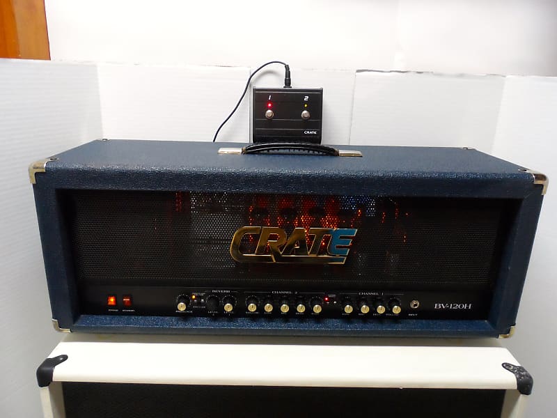 USA Crate Blue Voodoo Model BV-120H Watt 4 6L6 Tubes | Reverb