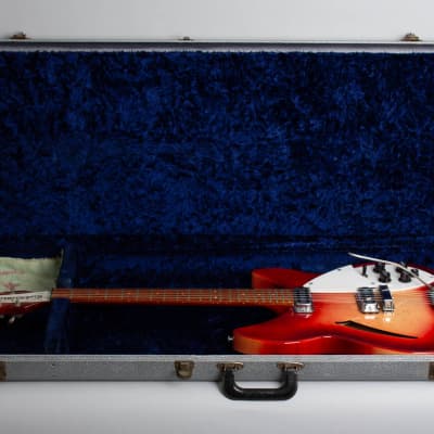 Rickenbacker Model 335 Semi-Hollow Body Electric Guitar (1966), ser. #FI-3126, original silver tolex hard shell case. image 10