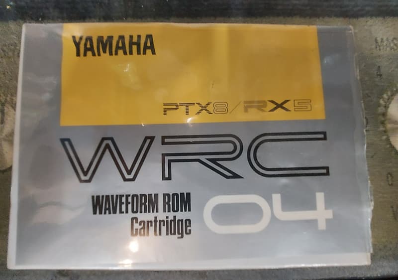Yamaha   WRC 04 - Waveform Rom Cartridge - Effect Expansion Sounds image 1