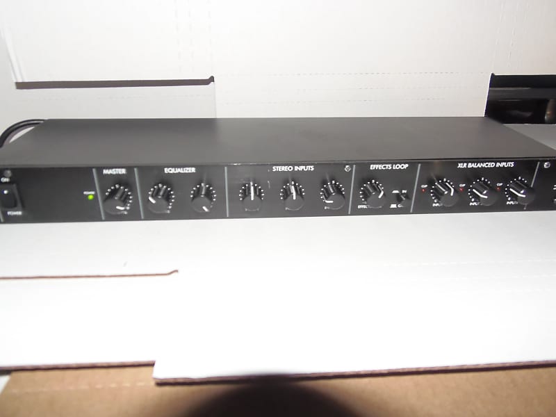 ART ART MX622 6-channel Mixer with Dual Stereo Outputs 2010s Black image 1