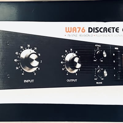 Warm Audio WA76 Limiting Amplifier | Reverb Warm Audio WA76 Limiting Amplifier | Reverb