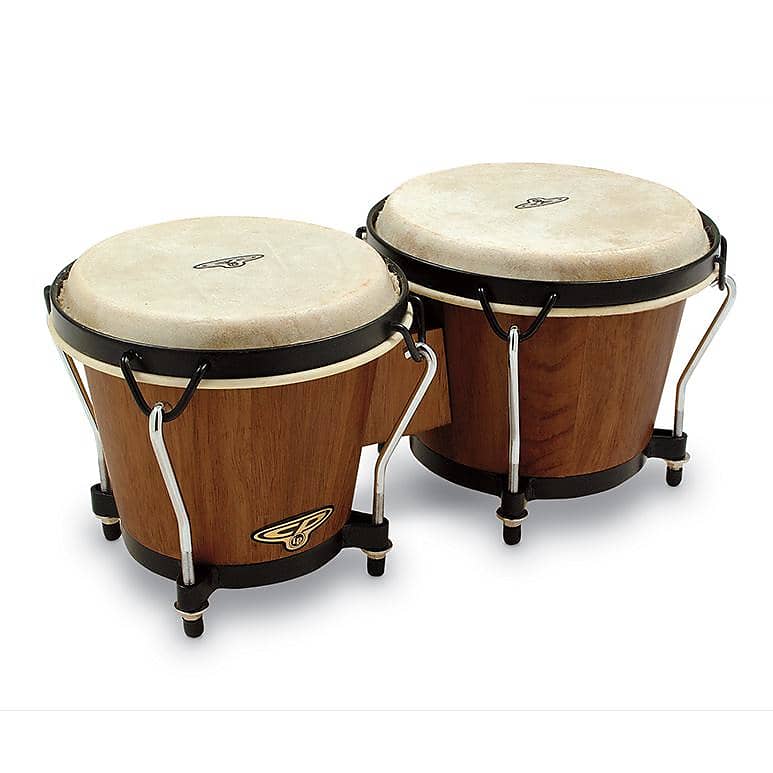 Latin Percussion CP221-DW CP Traditional Wood Bongos