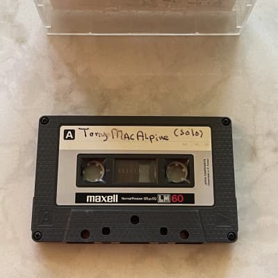 Tony Macalpine DEMO TAPE 1980s:  THE ONE USED TO GET HIM DISCOVERED BY MIKE VARNEY image 4