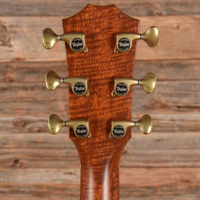 Taylor Custom Grand Auditorium Honduran Rosewood & Lutz Spruce w/Ebony Binding & Figured Mahogany Neck Tobacco Sunburst 2022 image 7
