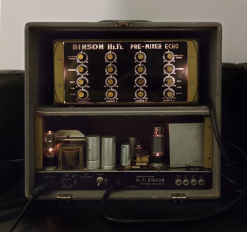 Binson Pre-Mixer Echo + PA 40W (1967) | Reverb UK