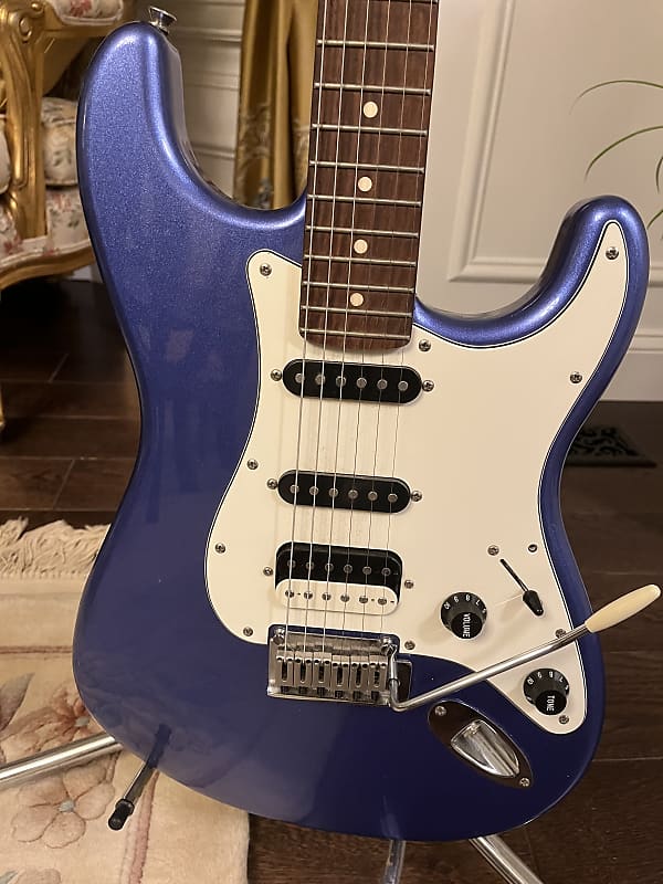 Squier Contemporary Stratocaster Strat HSS Ocean Blue Metallic