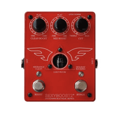 Cicognani  Boutique Series SexyBoost 2 Tube Boost pedal. New! for sale