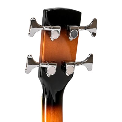 Gold Tone PBB Paul Beard Signature Series Mahogany Top Maple Neck Reso 4-String Bass Guitar w/Hard Case image 11
