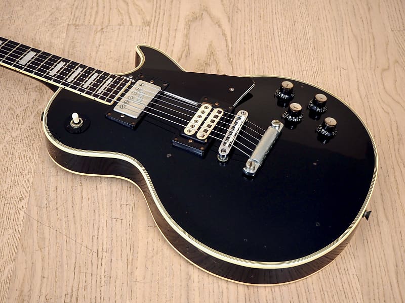 1973 Greco EG-420B Custom Black Beauty Electric Guitar Japan