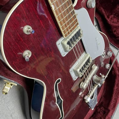 Gretsch G6119-1962HT Chet Atkins Tennessee Rose with Hilo'Tron Pickups - Burgundy Stain for sale