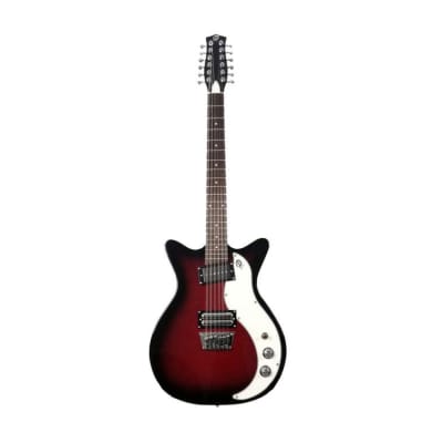 Danelectro D59X 12-String Guitar (Red Burst)