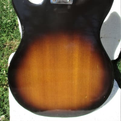 Zim Gar Guitar,  1960's ,  Made In Japan,   Sunburst Finish,   Sounds Great image 8
