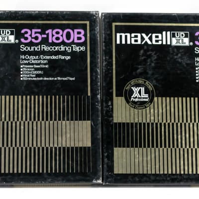 Maxell 35-180 1/4 Sound Recording Tape - OD&D