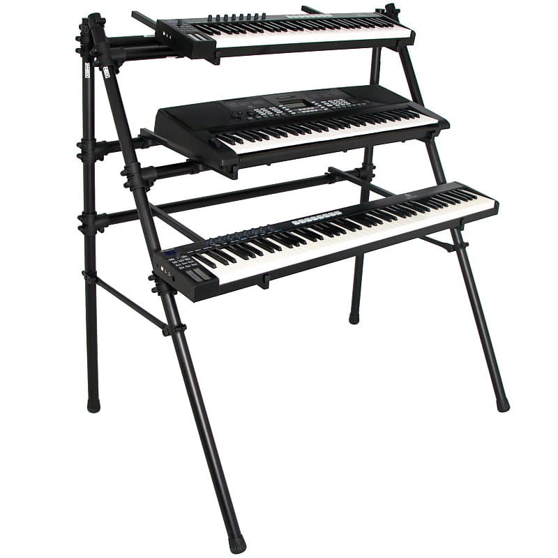 Support de clavier de piano réglable Stand pour clavier de piano