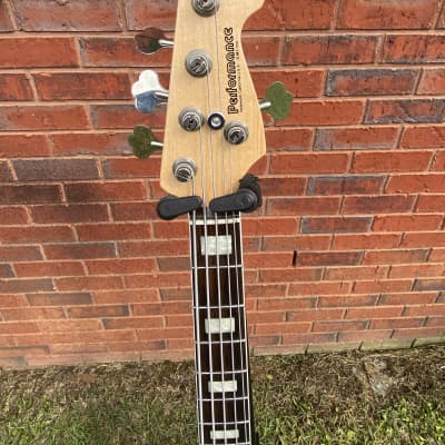 Performance YB-5 Jazz Bass Guitar | Reverb