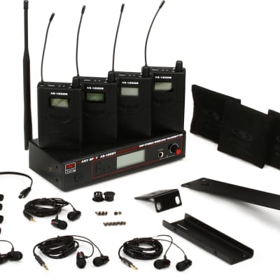 Galaxy Audio AS-1200-4D Wireless In-ear Monitor System - D Band for Live Sound and Front of House image 2