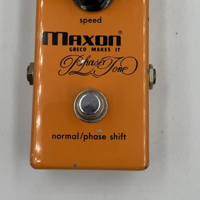 Maxon PT-999 Phase Tone '70s Vintage MIJ Guitar Effect Pedal Made 