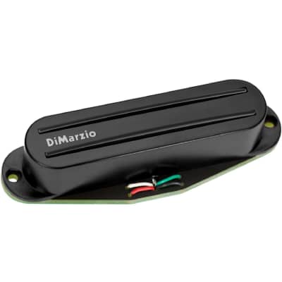 NEW DiMarzio DP425 Satch Track Neck Humbucking for Strat Size Pickup - BLACK image 1