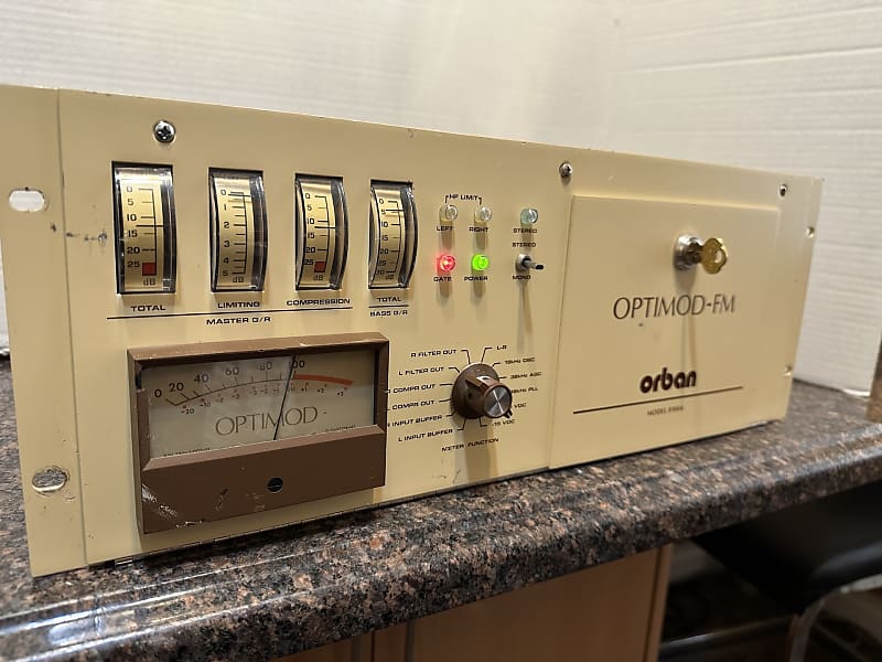 Orbn Optimod 8100a 1 Fm Digital Broadcast Audio Processor 