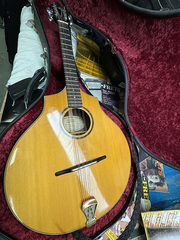 Crump OMII Octave Mandolin 2005 Natural SR1148 Reverb