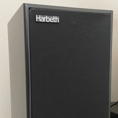 Harbeth P3esr 2020 Satin Black bookshelf speakers loudspeaker Monitor made in England image 2