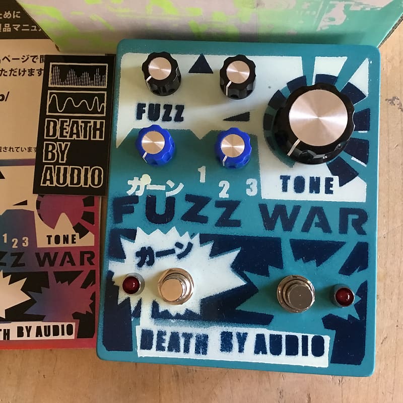 Death By Audio Fuzz War Japan Limited edition *free shipping